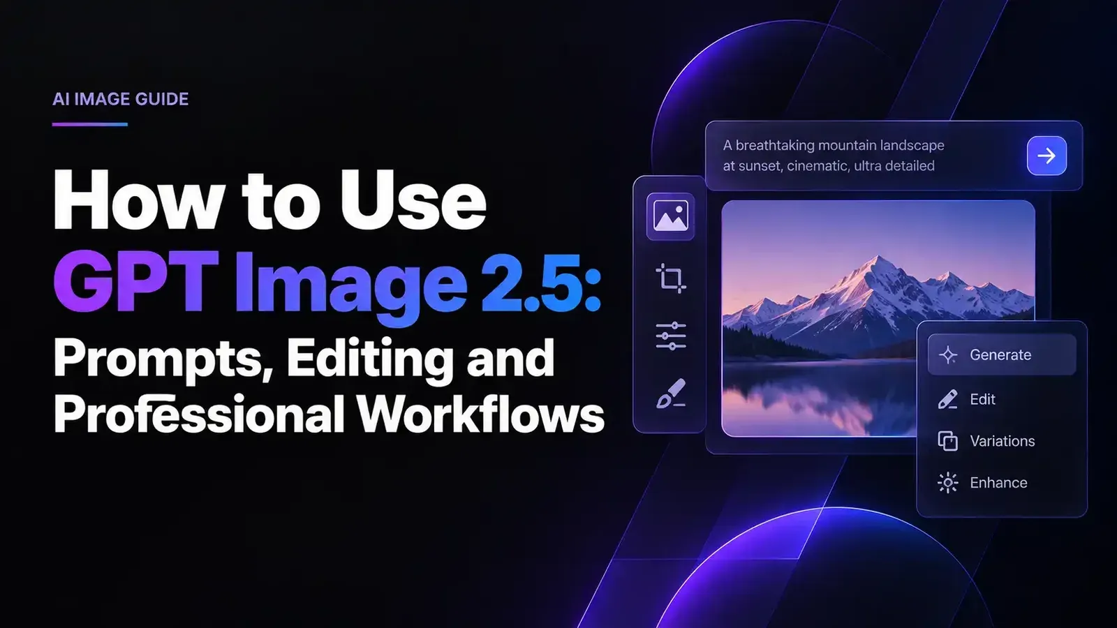 How to Use GPT Image 2.5: Prompts, Editing and Professional Workflows