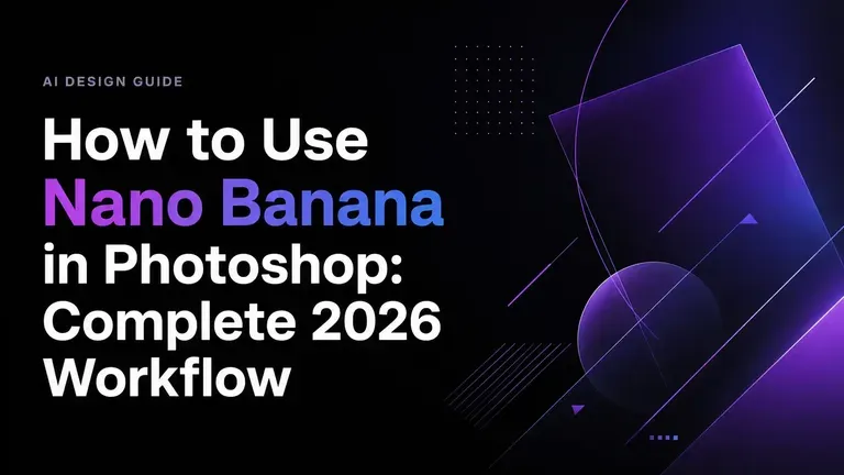 How to Use Nano Banana in Photoshop: Complete 2026 Workflow