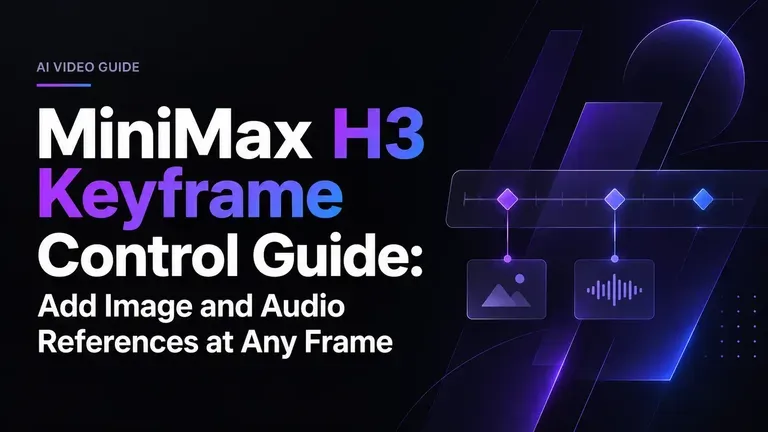 MiniMax H3 Keyframe Control Guide