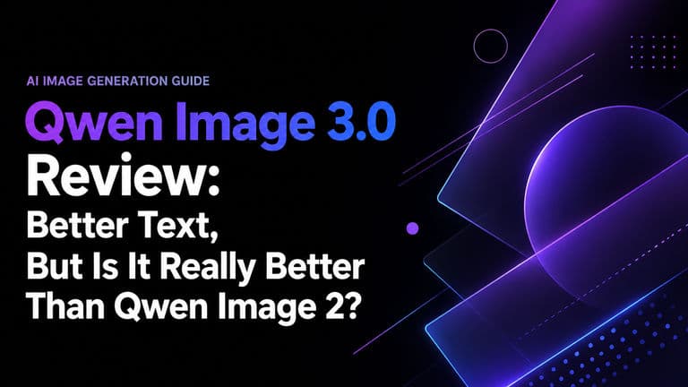 Qwen Image 3.0 Review: Better Text, But Is It Really Better Than Qwen Image 2?