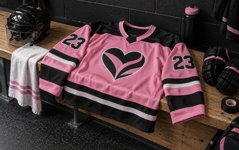 A charity game jersey design