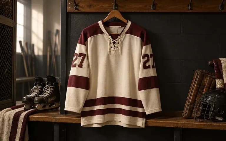 A retro take on a fan's favorite team jersey
