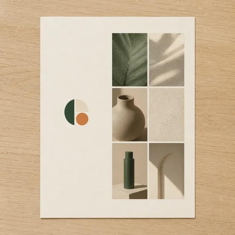 An image style page with several photography or illustration texture samples
