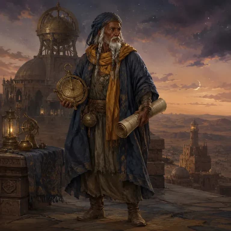A close-up of a novel character illustration