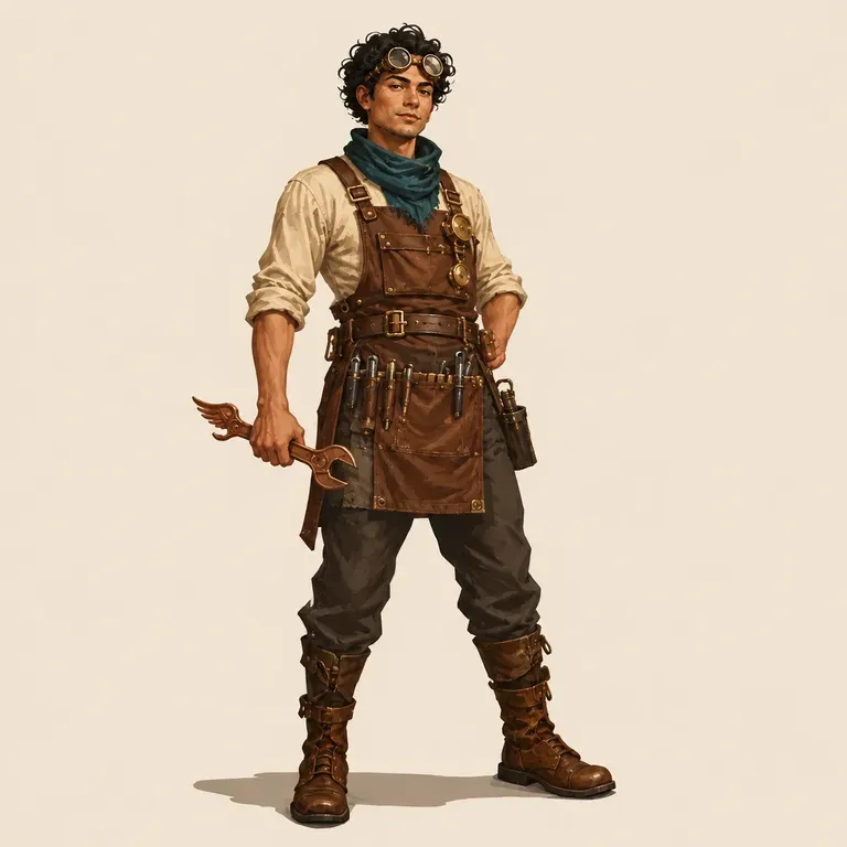 A close-up of a simplified character illustration from a portable prompt