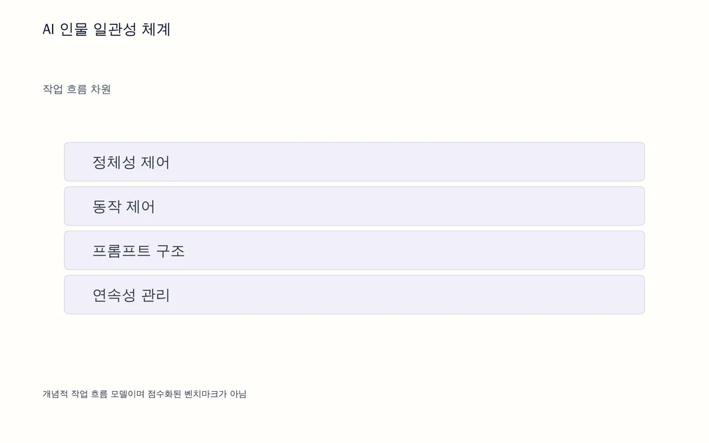 AI 인물 일관성 체계