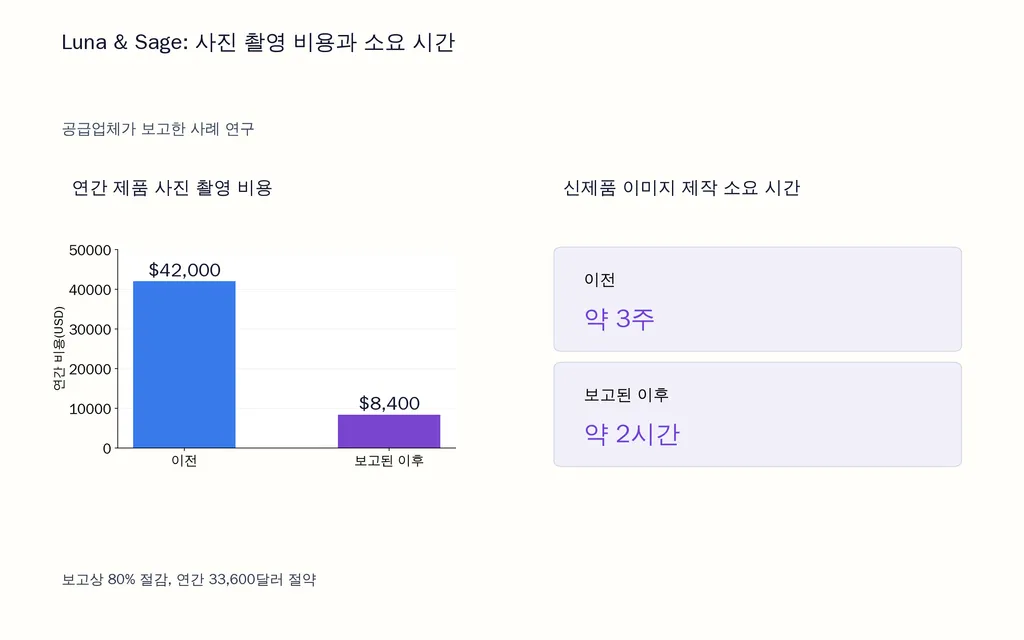 Luna & Sage: 사진 촬영 비용과 소요 시간