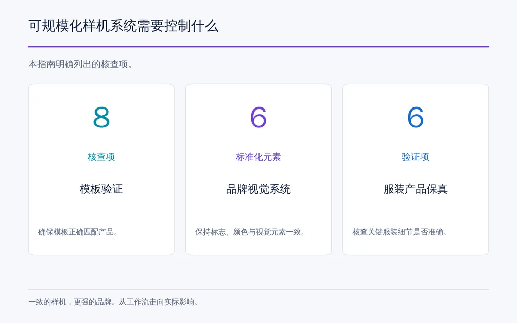 可规模化样机系统需要控制什么