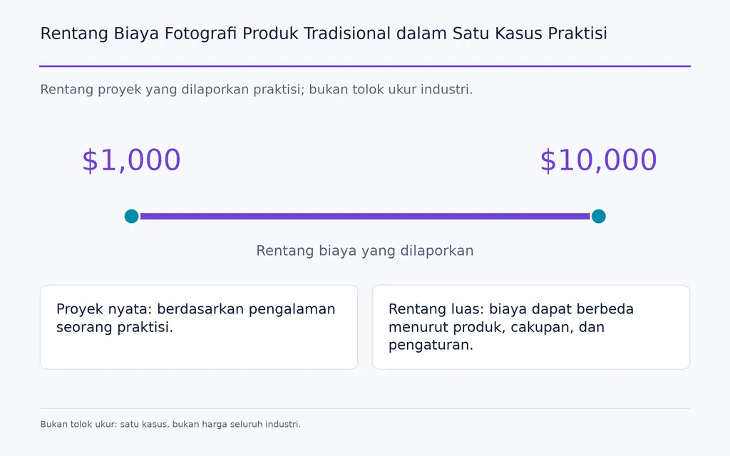 Rentang Biaya Fotografi Produk Tradisional dalam Satu Kasus Praktisi