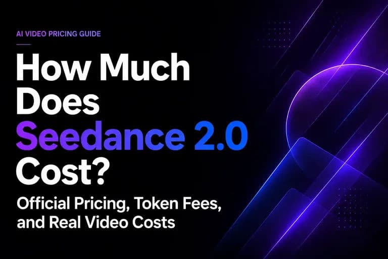 How Much Does Seedance 2.0 Cost? Official Pricing, Token Fees, and Real Video Costs