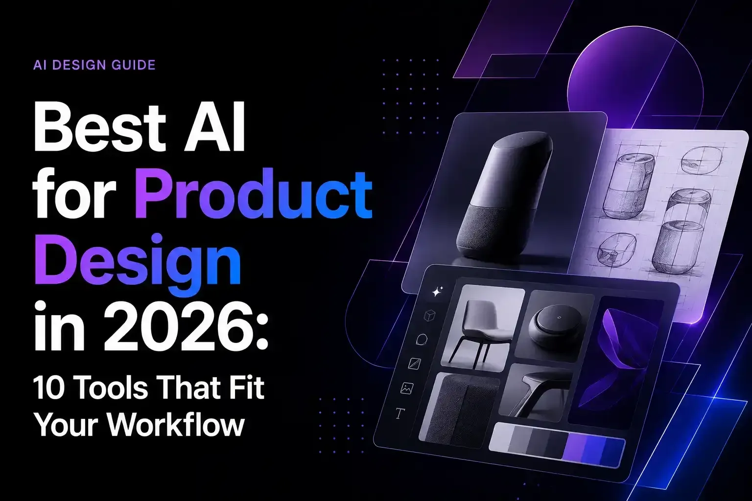Best AI for Product Design in 2026: 10 Tools That Fit Your Workflow