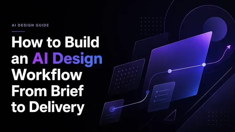 How to Build an AI Design Workflow From Brief to Delivery