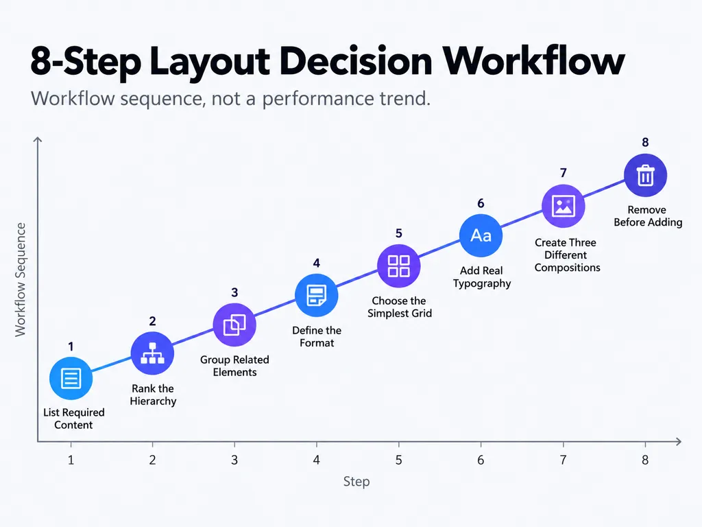 8-Step Layout Decision Workflow