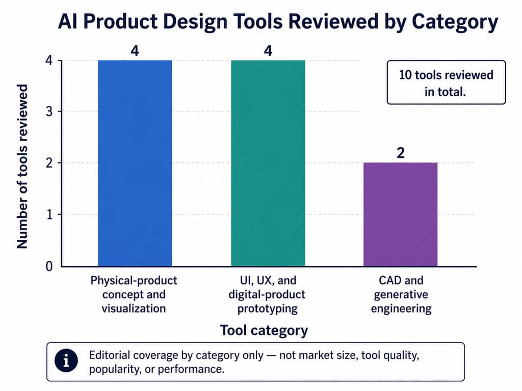 AI Product Design Tools Reviewed by Category
