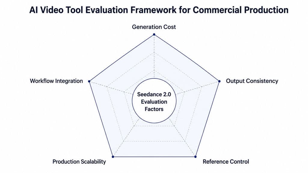 AI Video Tool Evaluation Framework for Commercial Production