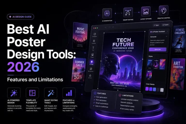 Best AI Poster Design Tools: 2026 Features and Limitations