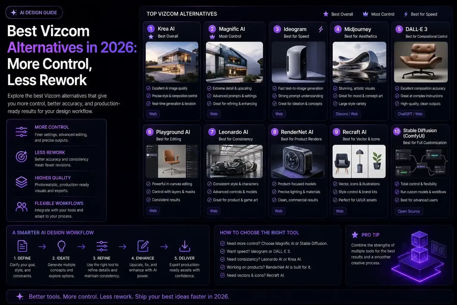 Best Vizcom Alternatives in 2026: More Control, Less Rework