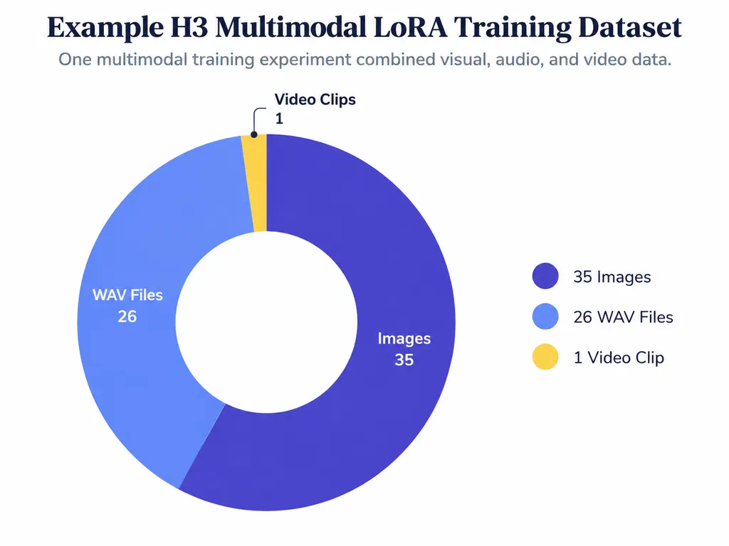 Example H3 Multimodal LoRA Training Dataset