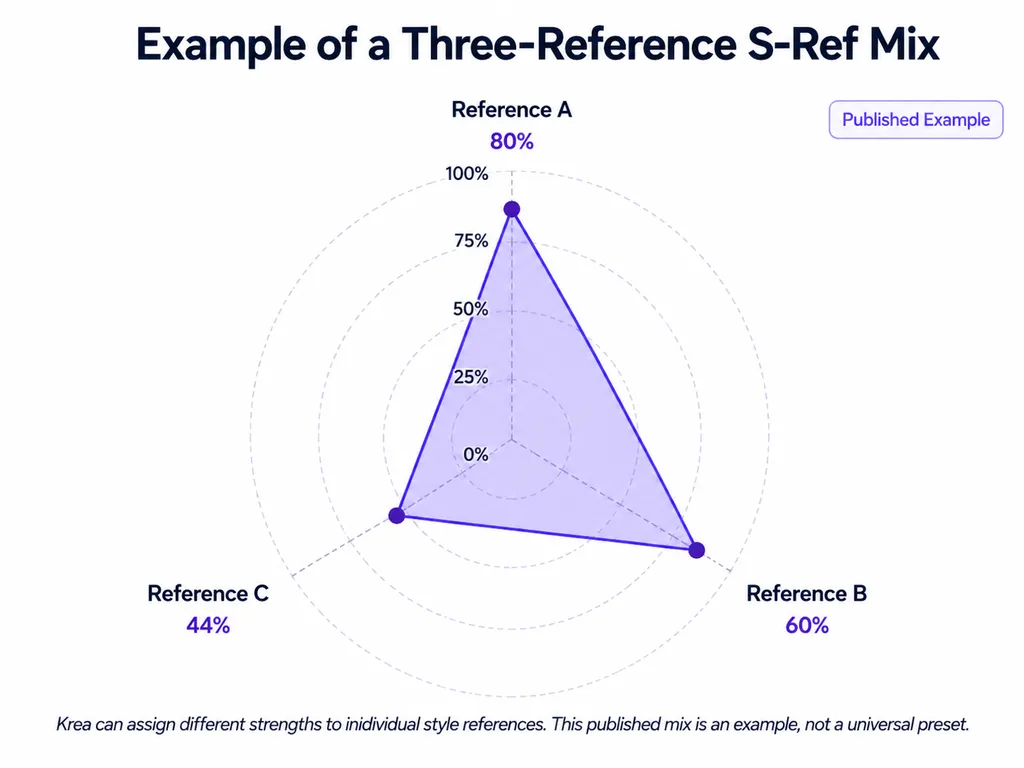 Example of a Three-Reference S-Ref Mix