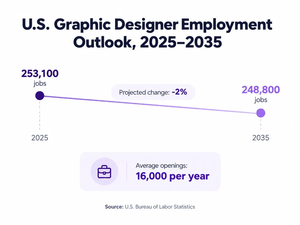 U.S. Graphic Designer Employment Outlook