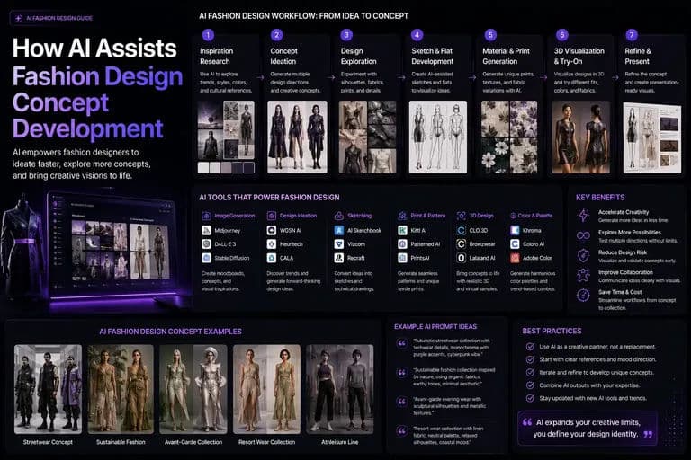 How AI Assists Fashion Design Concept Development