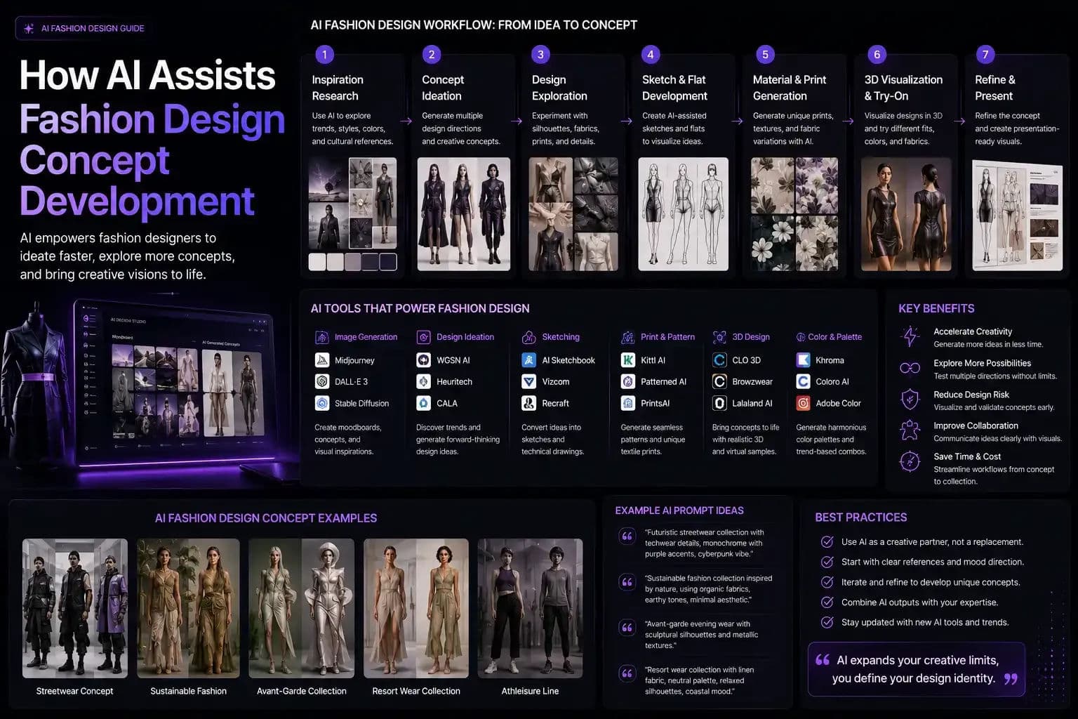 How AI Assists Fashion Design Concept Development