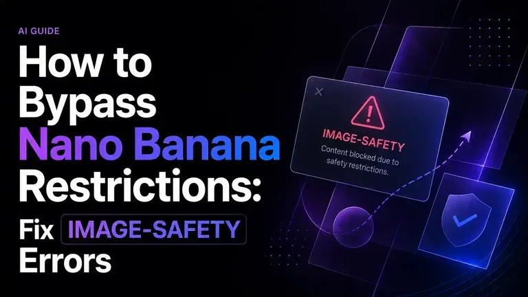 How to Bypass Nano Banana Restrictions: Fix IMAGE-SAFETY Errors