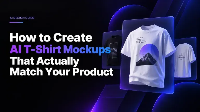How to Create AI T-Shirt Mockups That Actually Match Your Product