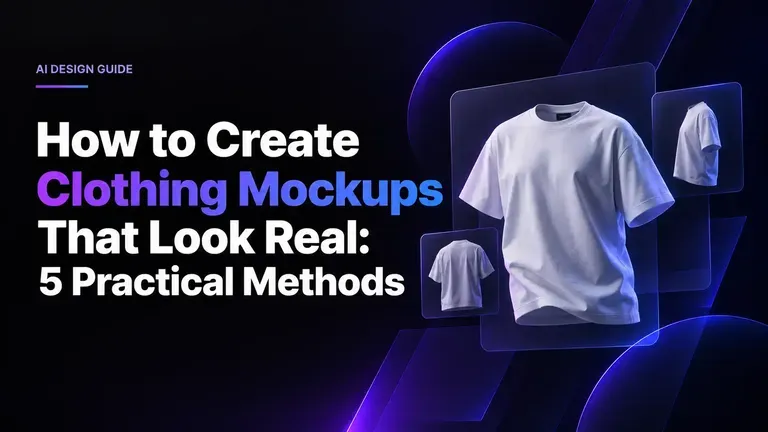 How to Create Clothing Mockups That Look Real: 5 Practical Methods