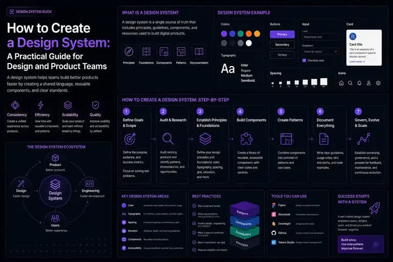 How to Create a Design System: A Complete Guide With AI-Powered Workflows