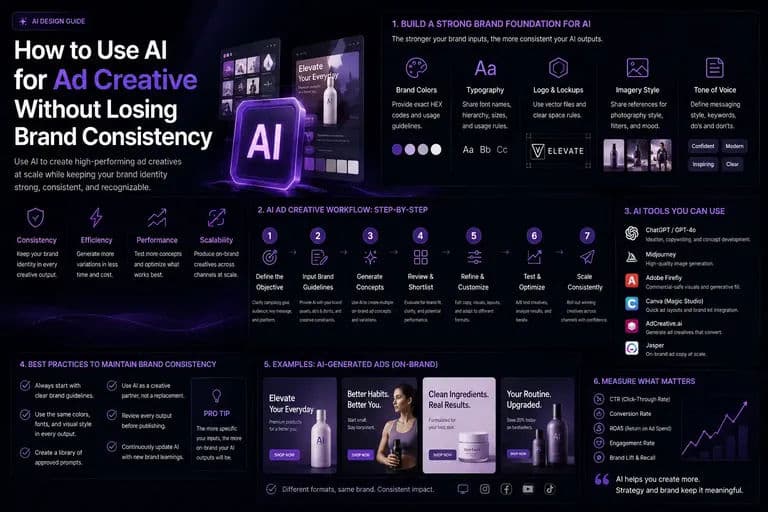 How to Use AI for Ad Creative Without Losing Brand Consistency