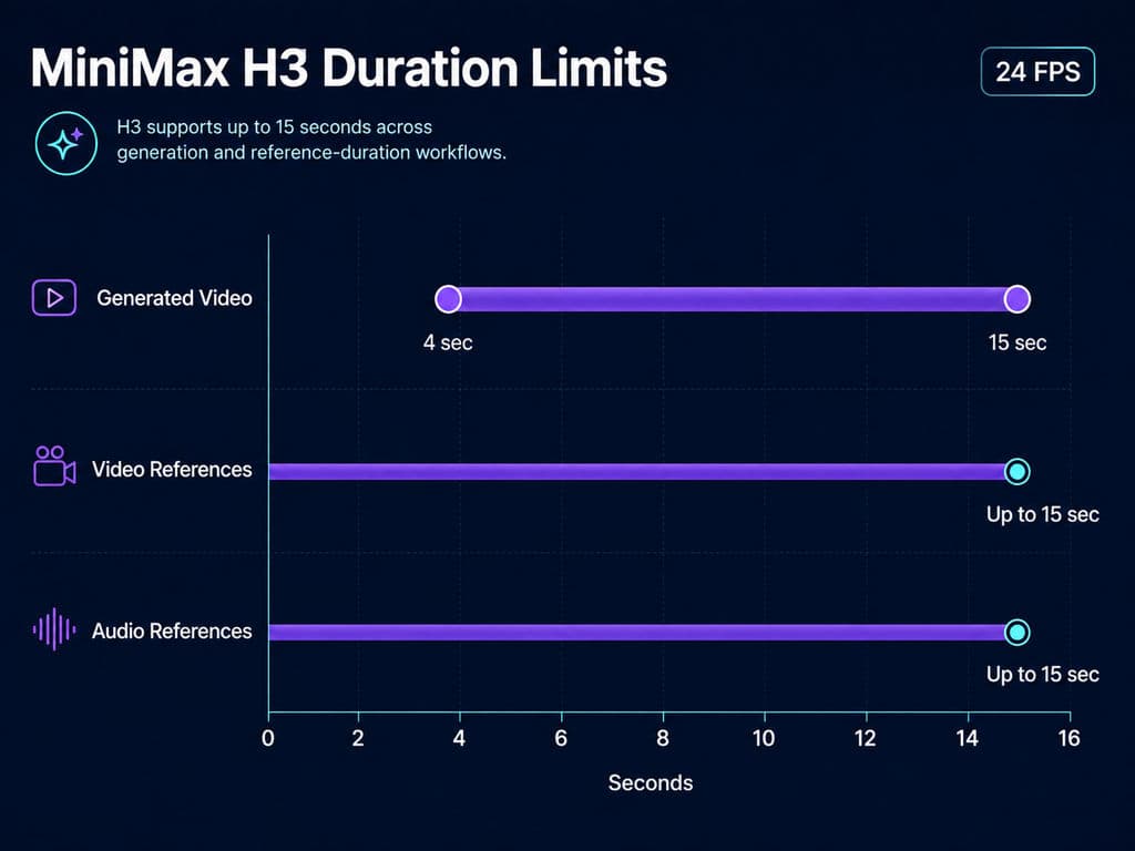 MiniMax H3 Duration Limits