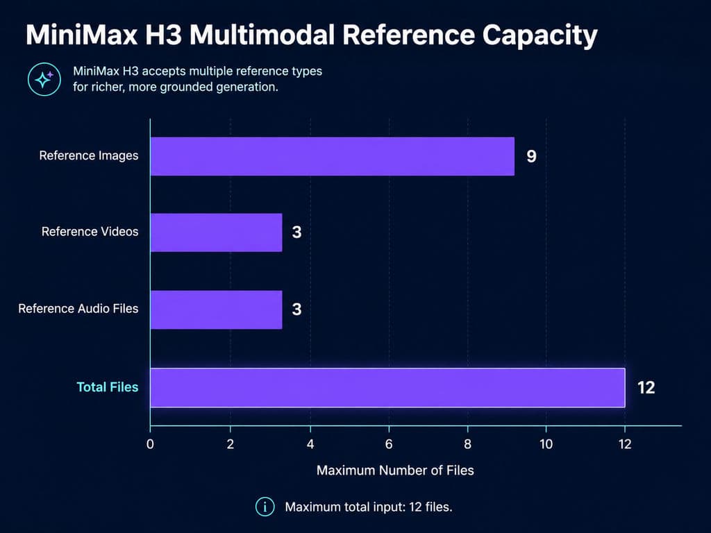 MiniMax H3 Multimodal Reference Capacity