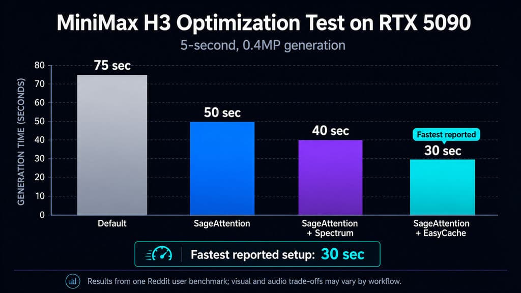 MiniMax H3 Optimization Test on RTX 5090