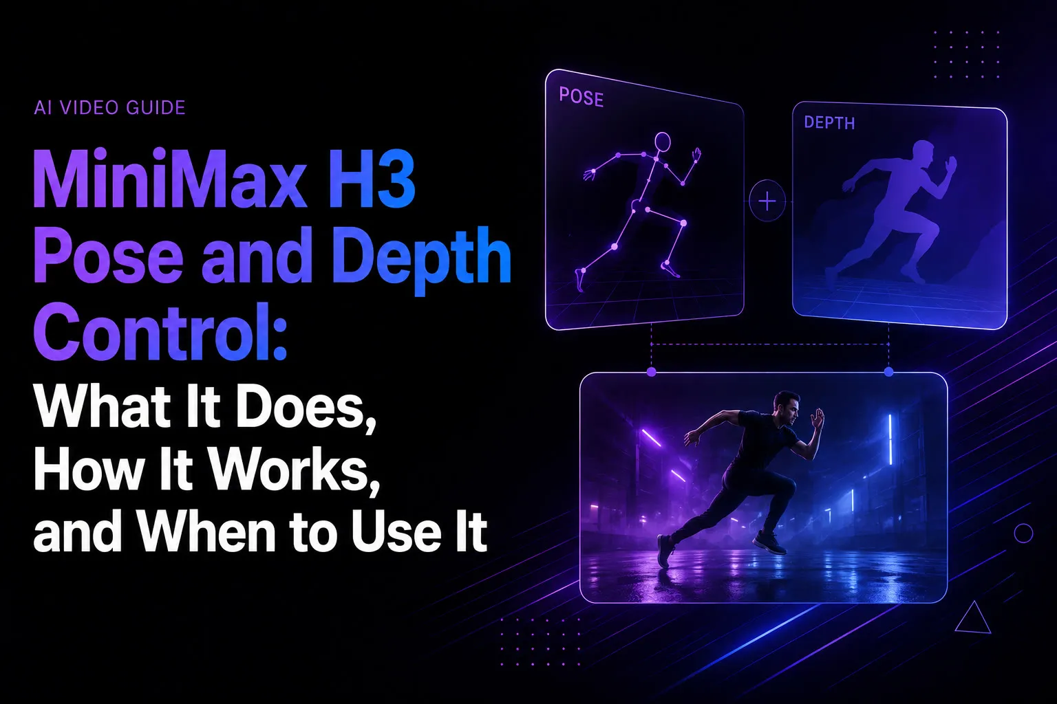 MiniMax H3 Pose and Depth Control: What It Does, How It Works, and When to Use It
