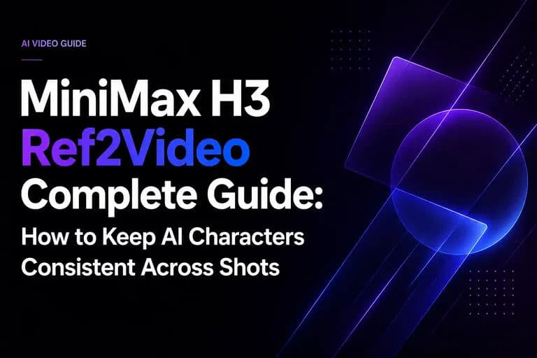 MiniMax H3 Ref2Video Complete Guide: How to Keep AI Characters Consistent Across Shots