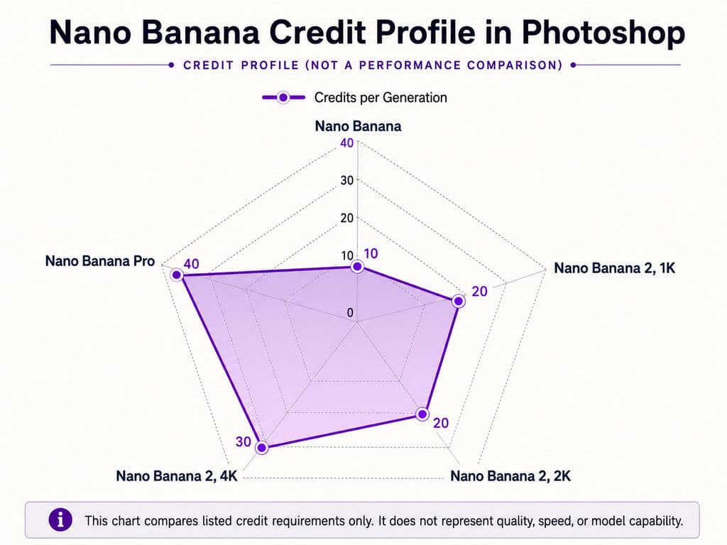 Nano Banana Credit Profile in Photoshop