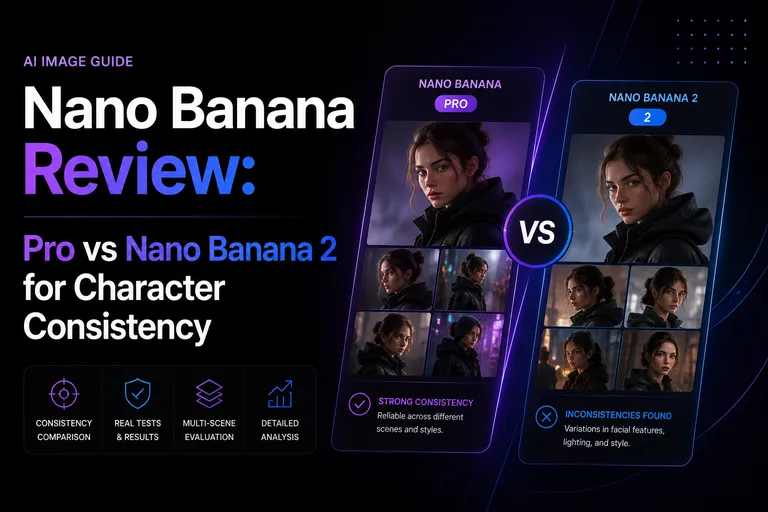 Nano Banana Review: Pro vs Nano Banana 2 for Character Consistency