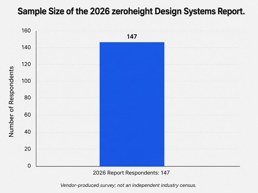 Sample Size of the 2026 zeroheight Design Systems Report