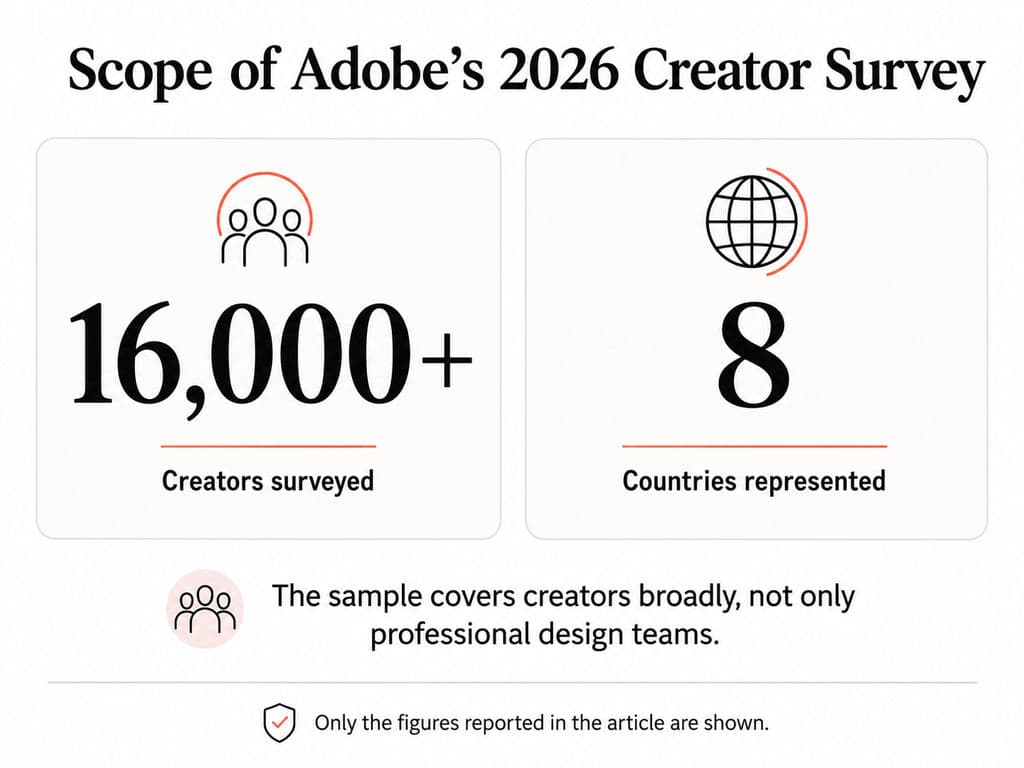Scope of Adobe’s 2026 Creator Survey