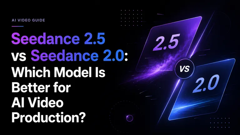 Seedance 2.5 vs Seedance 2.0: Which Model Is Better for AI Video Production?