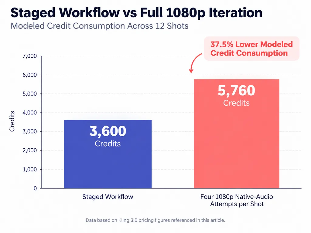 Staged Workflow vs Full 1080p Iteration