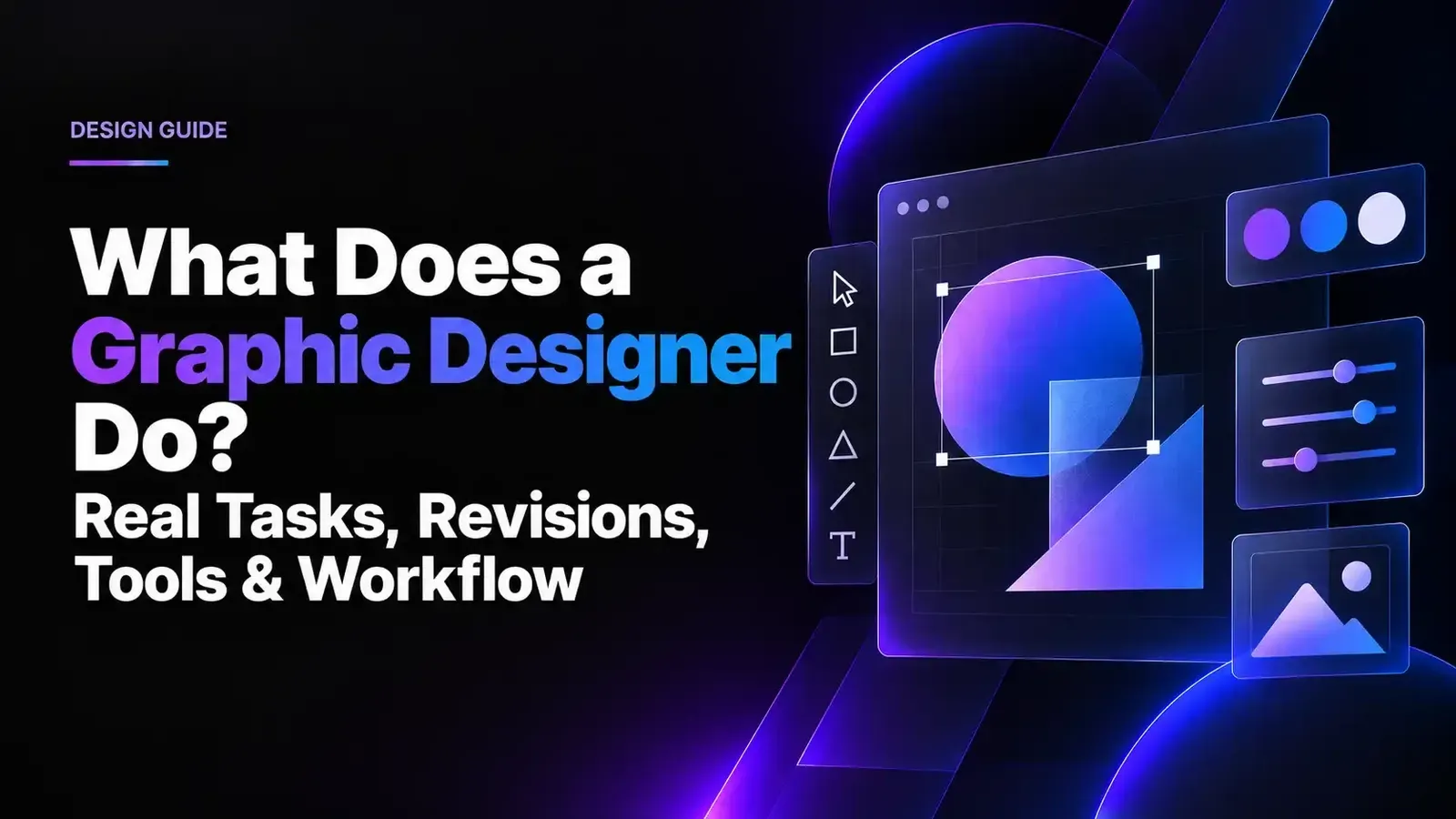 What Does a Graphic Designer Do? Real Tasks, Revisions, Tools & Workflow