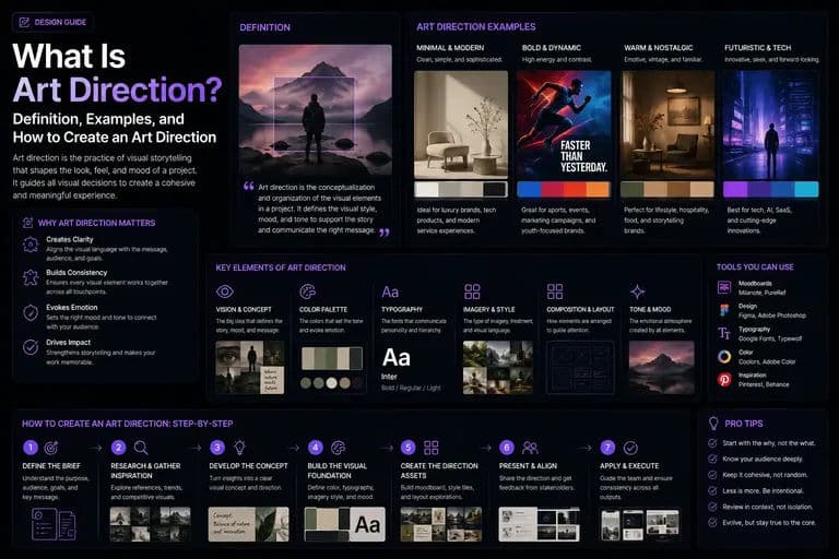 What Is Art Direction? Definition, Examples, and How to Create an Art Direction