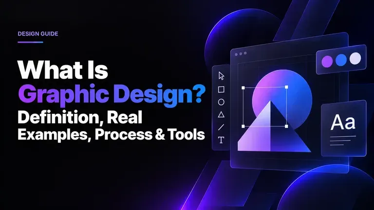 What Is Graphic Design? Definition, Real Examples, Process & Tools