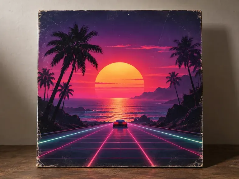 Synthwave Singles: neon grids and night drives