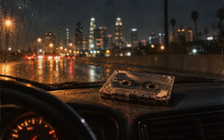 A beat tape cover ready for upload