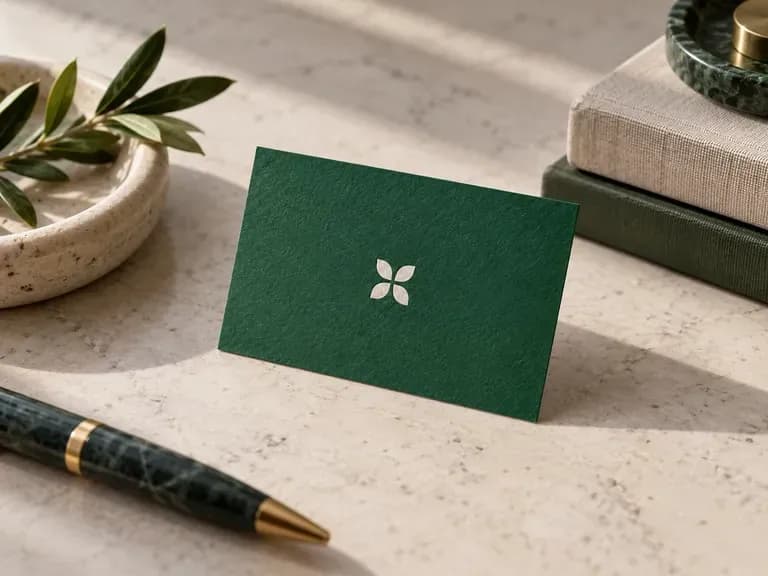 Bold Color Backs: a solid brand color behind the logo