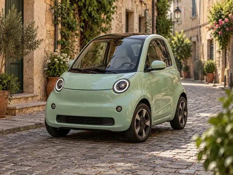 City Microcars: compact two-seaters for tight streets