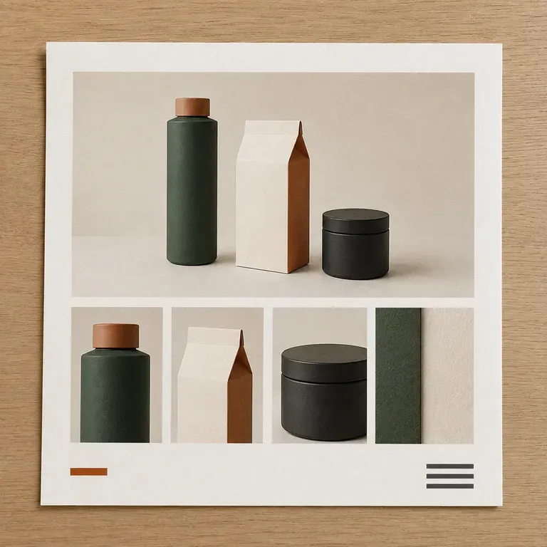 A close-up of a studio-facing portfolio page with a more commercial style